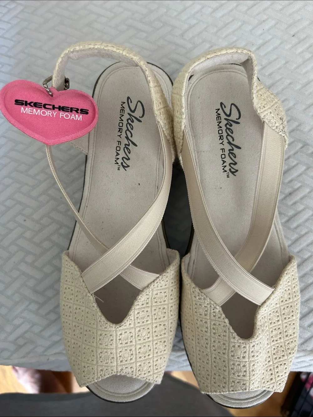 Skechers wedge sandals